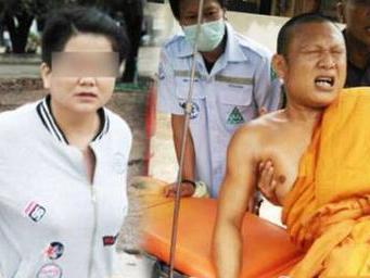 住持逼情人堕胎女子连开6枪,男子拷住老婆. 来