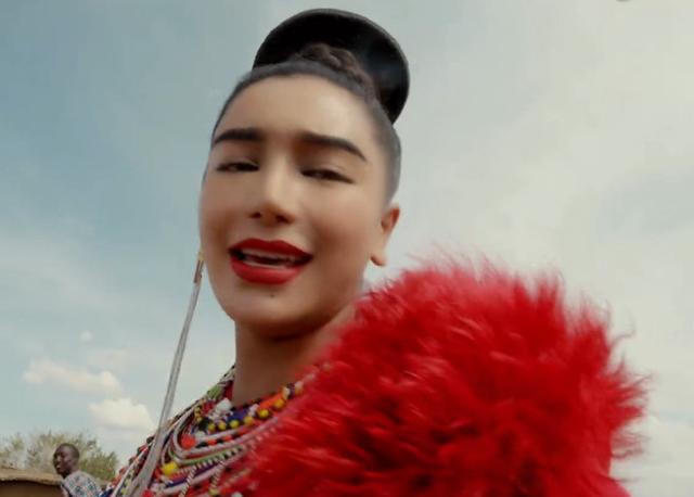 江映蓉又整容变脸自爆有非洲人追她