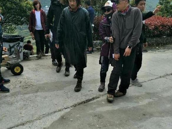 张家辉电影《低压槽》绍兴上虞取景拍摄,现场