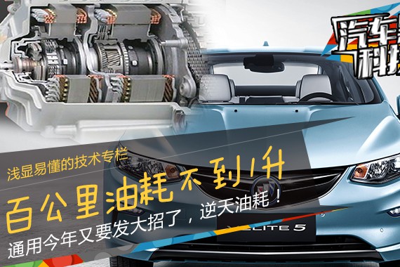 汽车黑科技80 这台车百公里油耗不到1升！