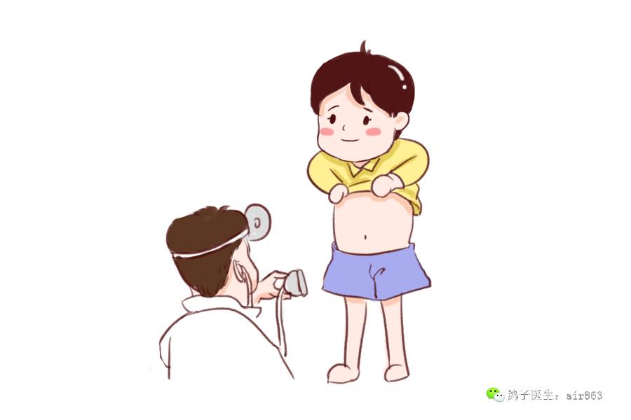 小孩子总是肚子圆滚滚的,怎么回事?