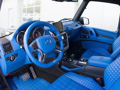 奔驰之王打造奔驰G500销魂内饰，男人味十足