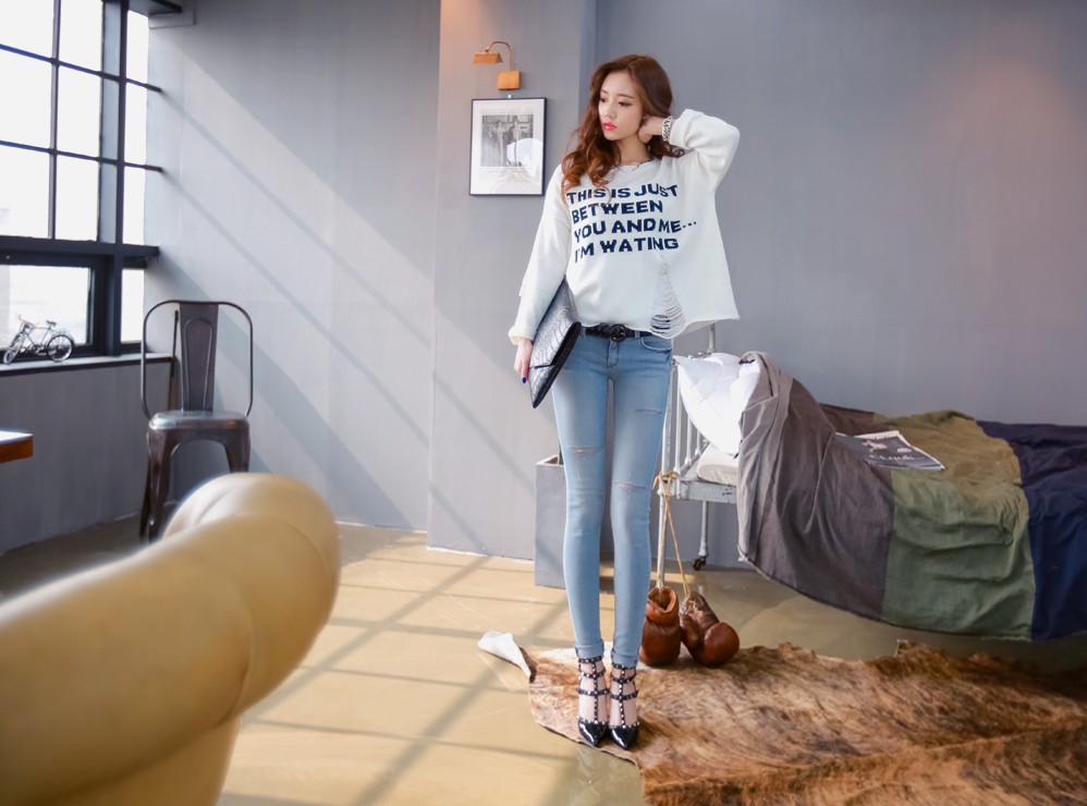 孙允珠高跟鞋紧身牛仔裤,美艳绝伦 神仙玉骨