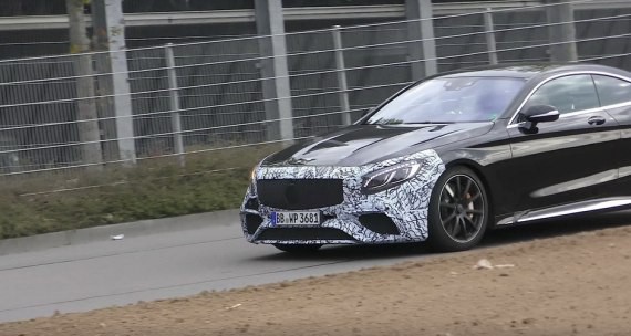 外观小升级 新款AMG S 63 Coupe谍照