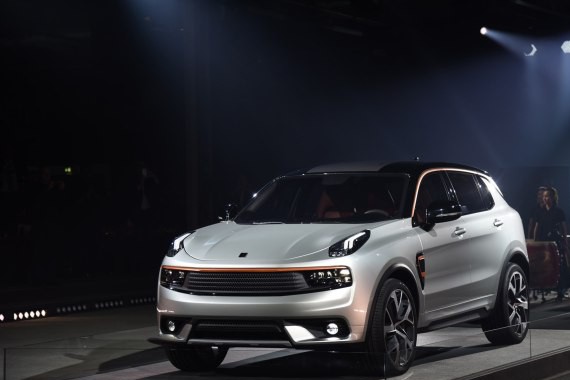 准量产版SUV亮相 LYNK&CO国内发布