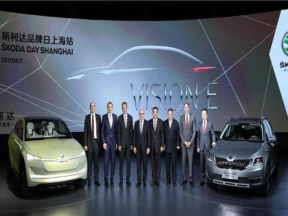 三级自动驾驶是亮点！斯柯达发布VISION E概念车