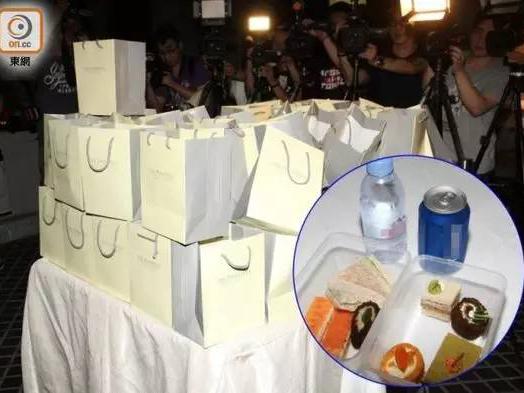 都说郭富城小气 看看他婚礼请现场媒体吃了. 来