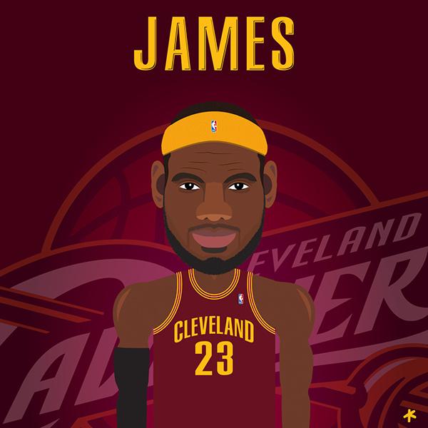 看齐!nba球星漫画专辑,换上做头像吧