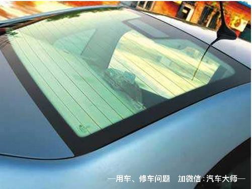 后窗户上的一条条细线 有什么用？它们真不是摆设！