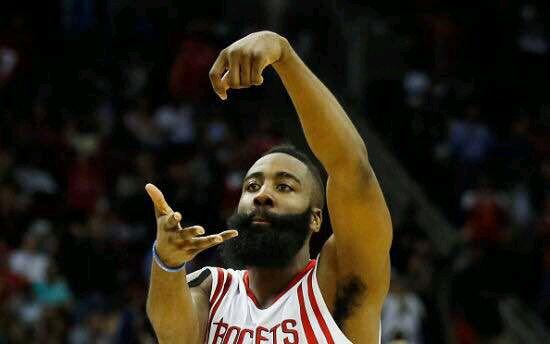 nba个球星专属庆祝动作集锦:哈登撒盐,威少插枪