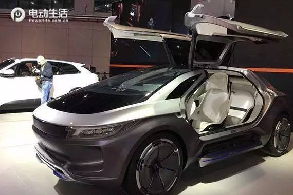 车展上的新面孔 奇点云度等互联网车企