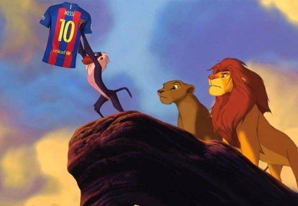 梅西新庆祝动作引爆网络,网友:这是在自家晾衣