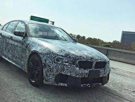 可变模式四驱加身 换代宝马M5谍照