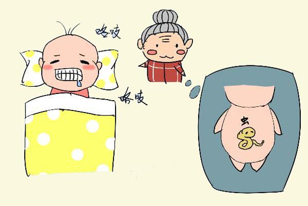 孩子有以下6种症状,说明肚子长蛔虫了!爸妈千