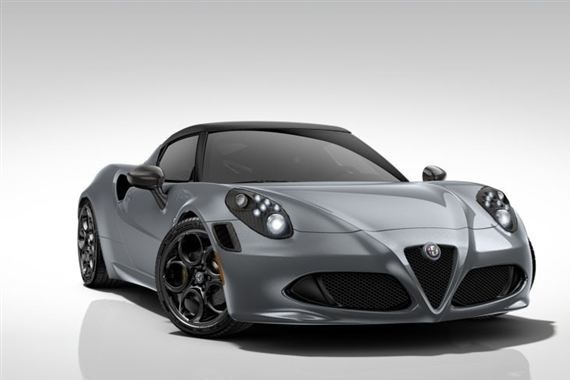 性感尤物ALFA 4C/4C Spider特别版