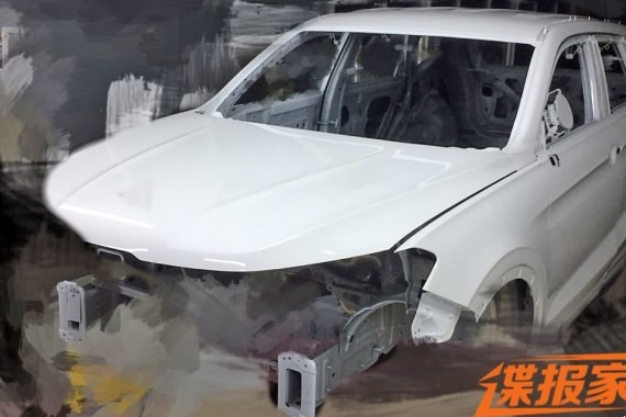 中华新SUV F60白车身谍照 有望年内推出