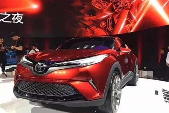 丰田C-HR明年进入国内市场 外观有细微改动