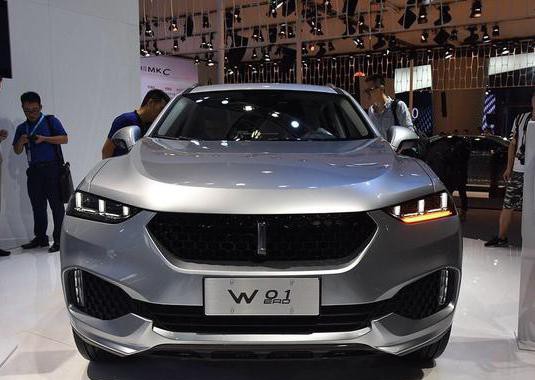 长城WEY亮相，配4排气管，这才是国产SUV应有样子