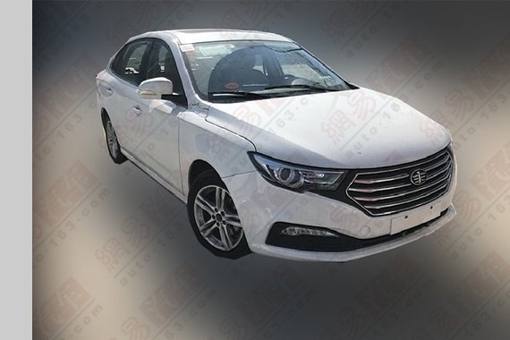 更换6速手动变速箱 奔腾B30新车型谍照