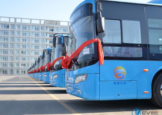 联孚新能源客车入驻德州公交 首批50辆交付