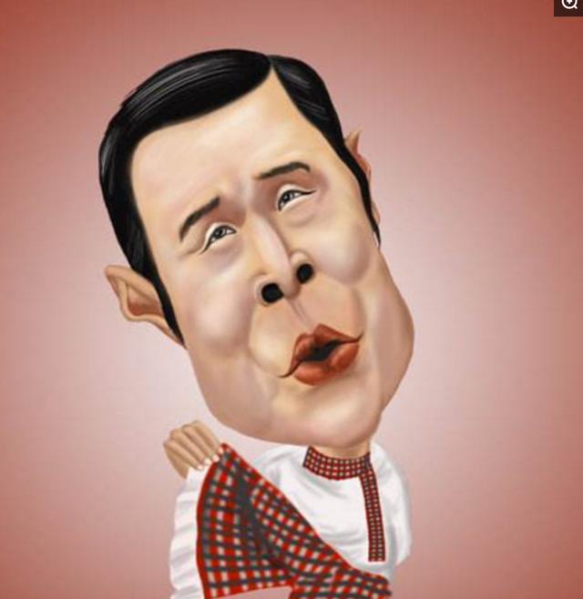 盘点娱乐圈搞笑大咖的八大漫画像,德纲小刚略