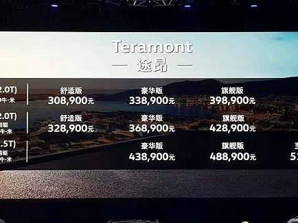 车太少不够卖 经销商苦等途昂上产能