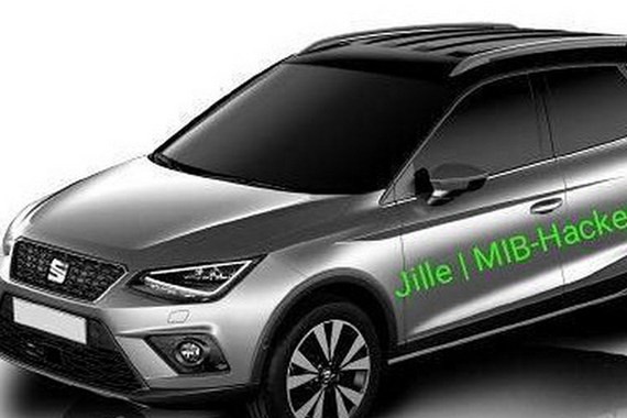 传承着家族化设计 西雅特Arona造型曝光