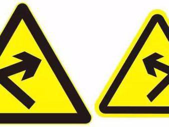急转弯的标志意味着有什么危险？