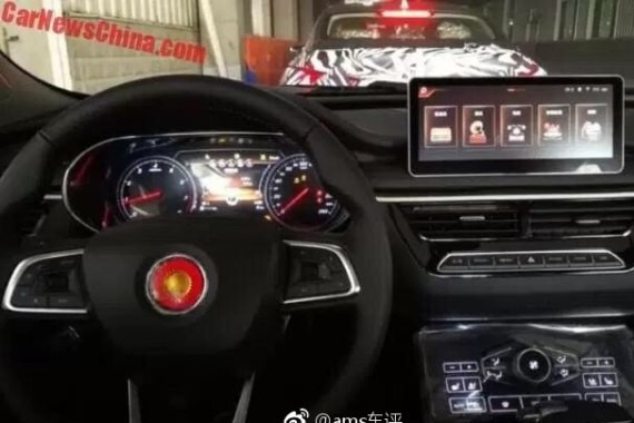 或今年秋季上市 曝红旗H5内饰最新谍照