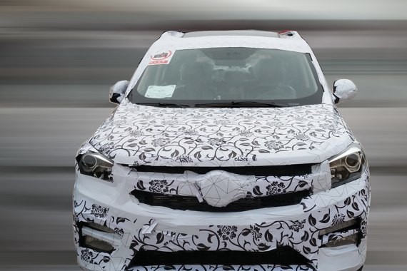 前脸设计焕然一新 疑似东风风光全新SUV