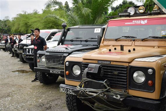 将军轮胎热带雨林泥地体验 有惊无险有它一半功劳