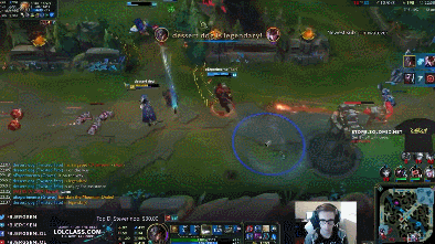 lol只剩12滴血的提莫 走位风骚1v3反杀2人