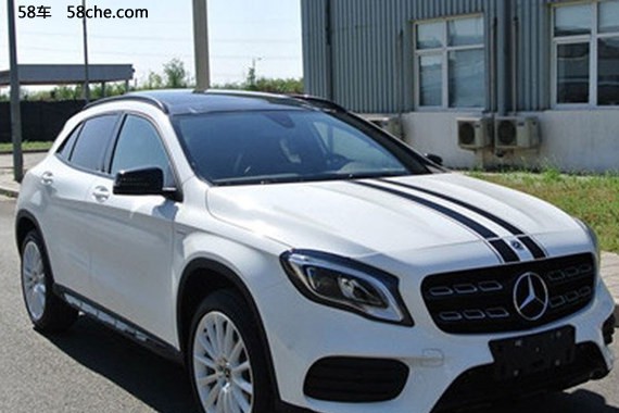 奔驰GLA极地限量版申报图 外观设计独特