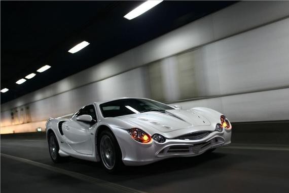 日本跑车的灵感来自蛇和手工制作