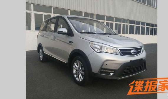 外观造型更野性 曝新款开瑞K50申报图