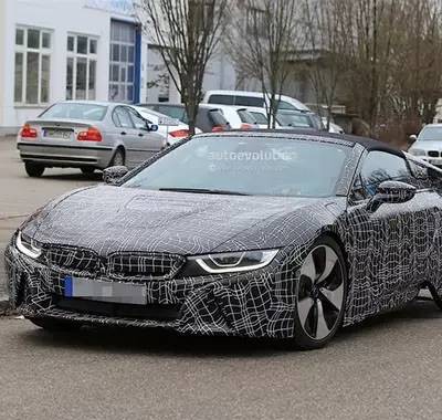 宝马i8 Spyder量产版谍照，或将明年推出！