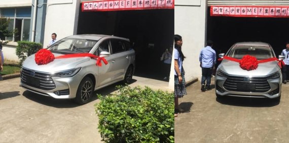 预计第三季度上市 比亚迪宋七座版下线