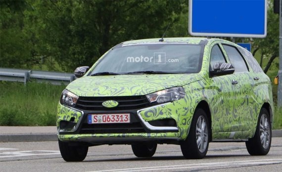 2018年投产 拉达Vesta旅行版谍照曝光