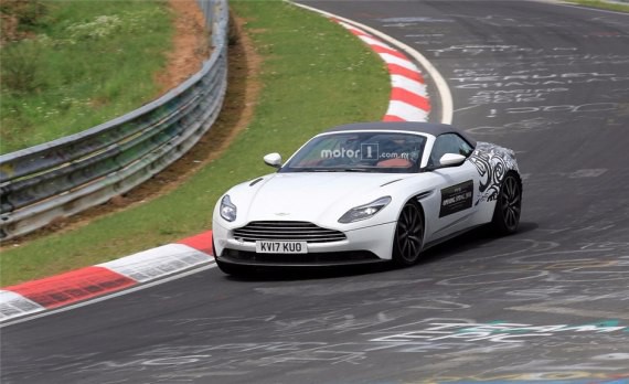 尾部线条优美 曝DB11 Volante路试谍照