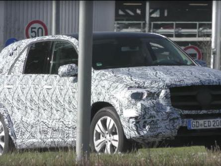 奔驰下一代GLE谍照流出 预计2018年与世人见面