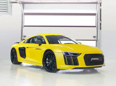 fostla.de改装金属黄色奥迪R8 V10 Plus