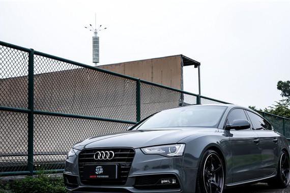 A5 Sportback身披水泥“灰”甲上战场！