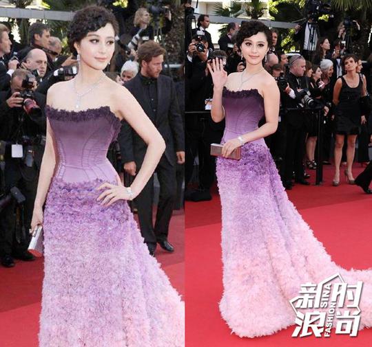 #戛纳电影节#范冰冰7年戛纳红毯经典大片回忆录