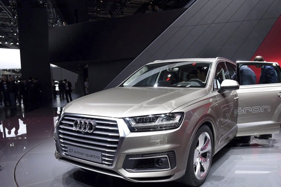 奥迪全新Q7 e-tron正式上市 售92.88万