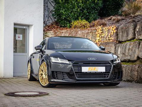 完美处理奥迪TT的ST XTA螺旋桨套件