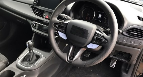 两个动力版本 现代i30 N内饰谍照曝光