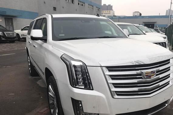 平行进口凯迪拉克凯雷德铂金版顶级加长SUV详细分解