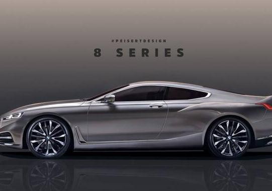 经典与现代结合的设计 宝马8系概念车将亮相