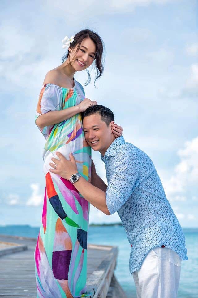 胡杏儿最新孕照曝光,圆润了不少但气色很好