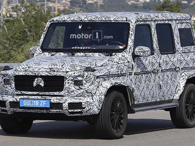 硬派SUV奔驰G级谍照曝光，方盒子硬汉造型基本不变